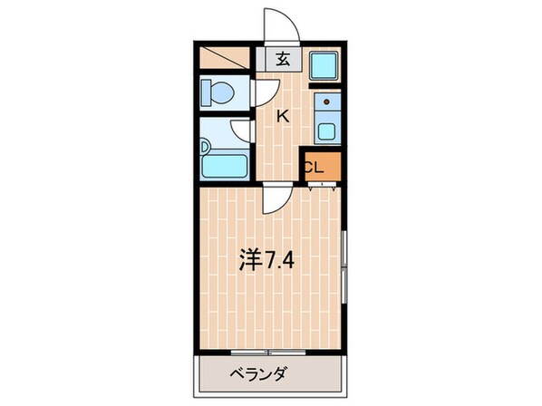 シティハウス仁川Ⅱの物件間取画像